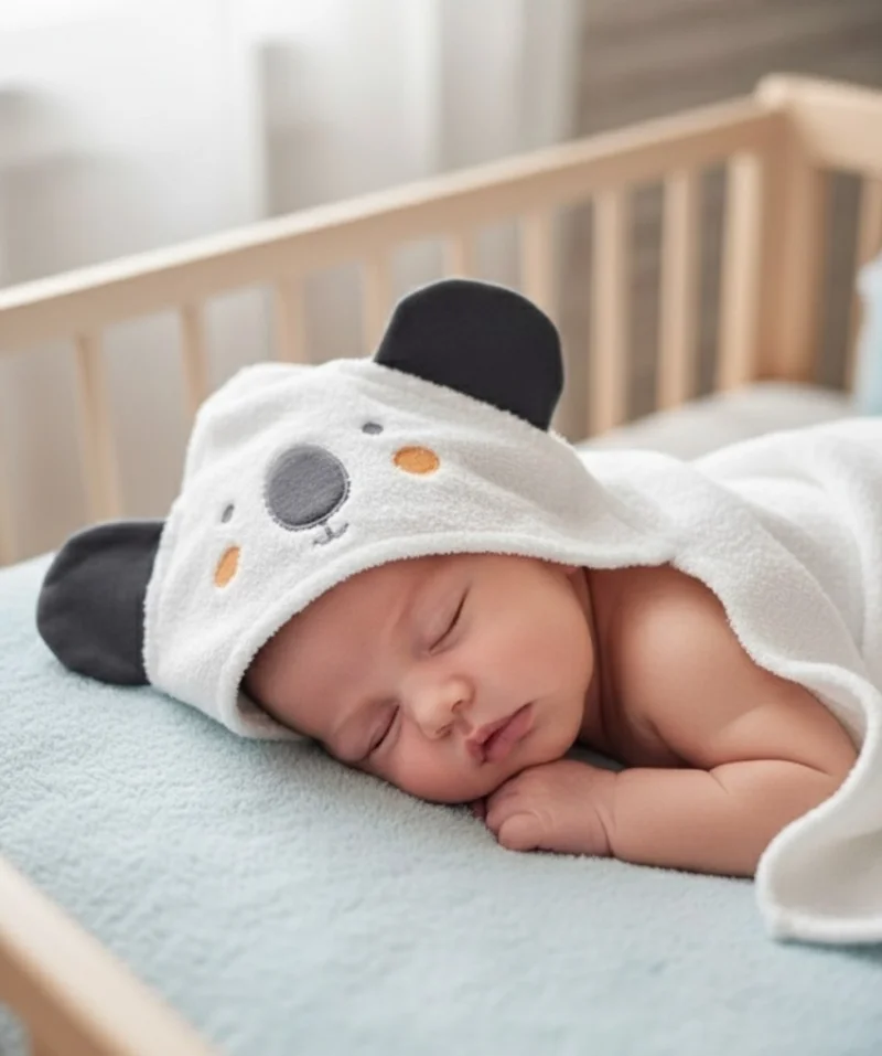 Bebek Çocuk Bornoz Seti 