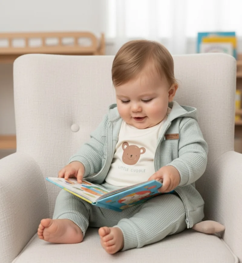 Mint 3'lü Erkek Bebek Takım 