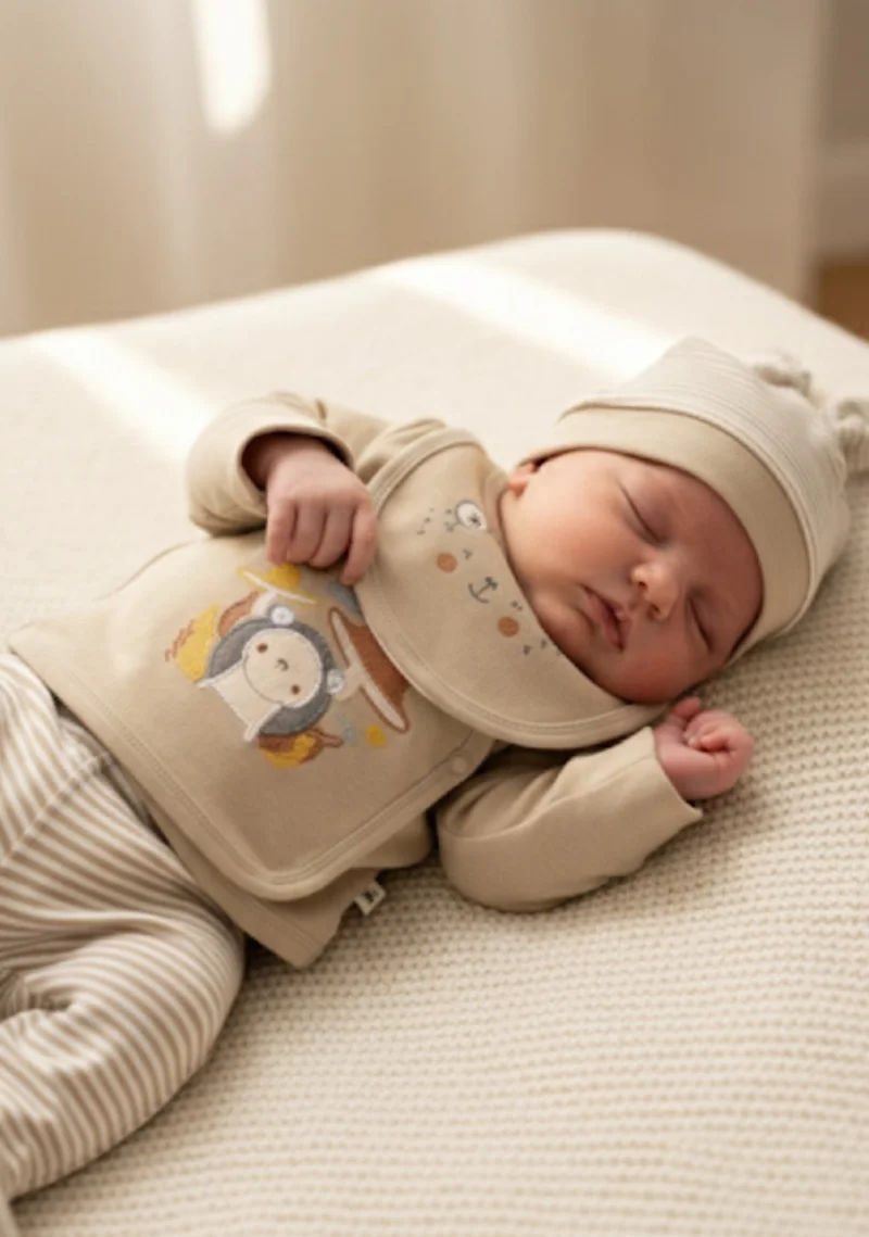 Yenidoğan Kahve Erkek Bebek 10'lu Takım 