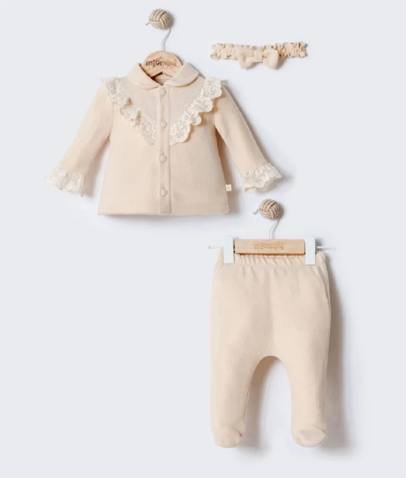 Yenidoğan Krem Kız Takım 