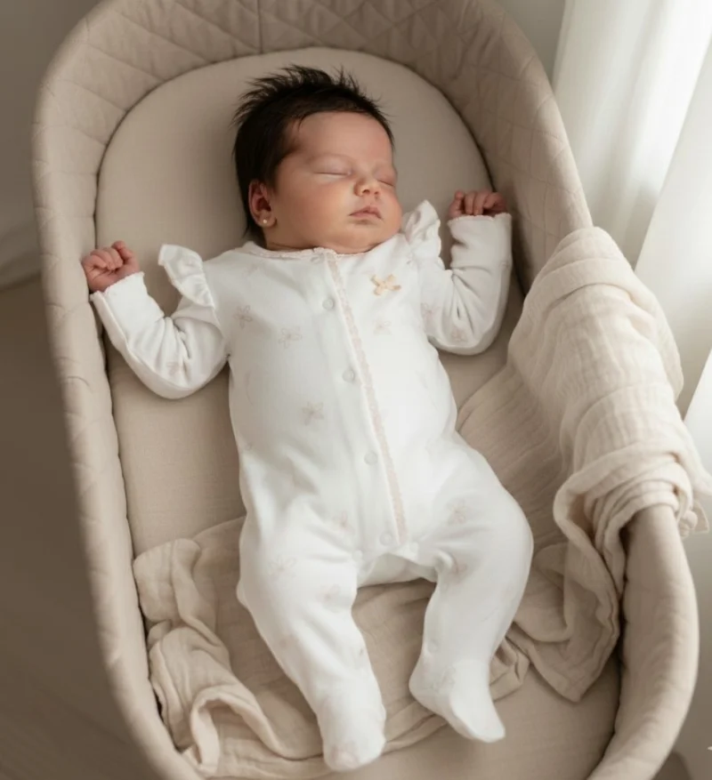 Organik Pamuklu Kız Bebek 10'lu Takım 