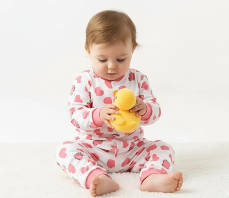 Kız Bebek Pijama Takımı 