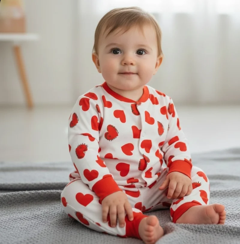 Kız Bebek Pijama Takımı 