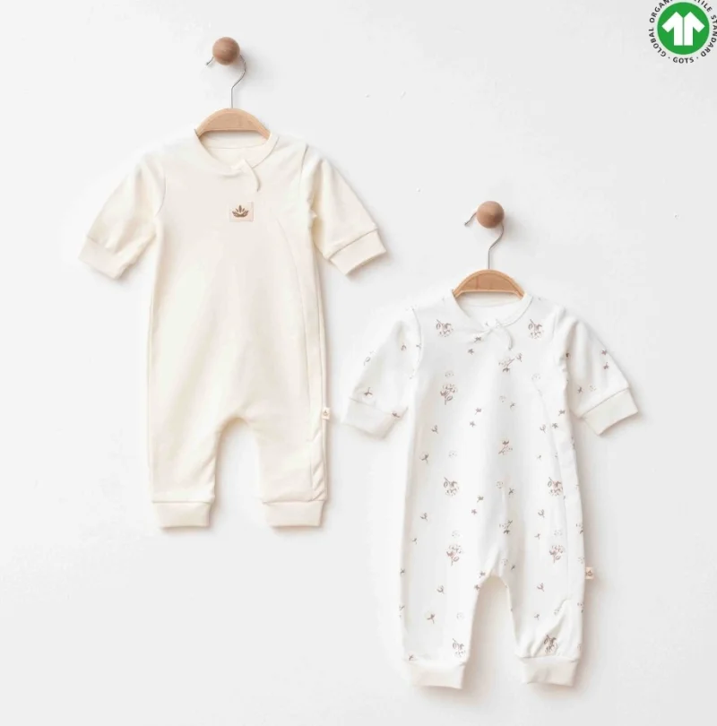 Pamuk İkili Fermuarlı Tulum