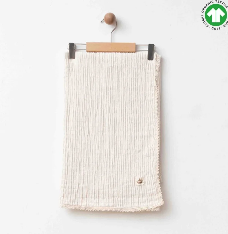 Bej Müslin Battaniye 