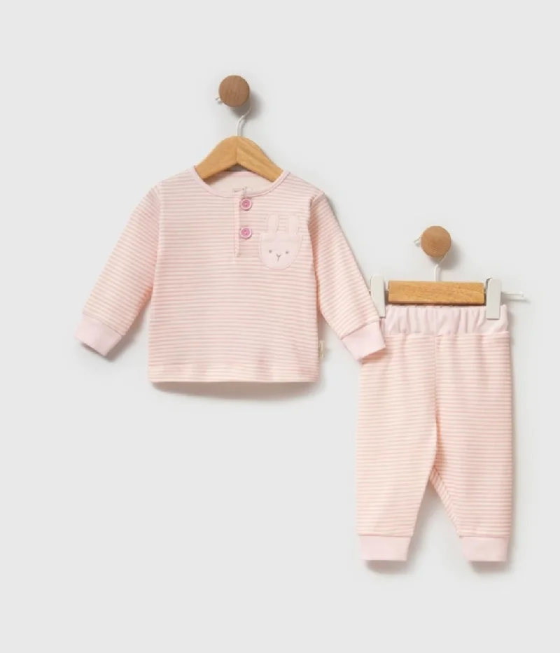 Pudra Çizgiler Kız Takım 