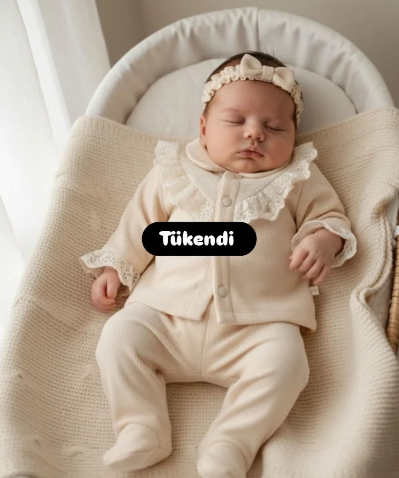 Yenidoğan Krem Kız Takım 