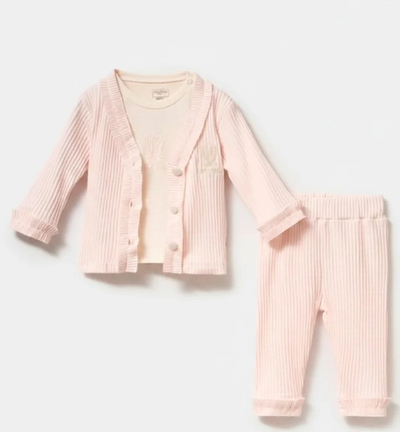 3'lü Pudra Hırkalı Takım 