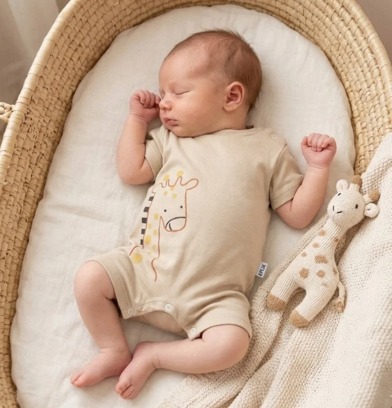 Zürafa Baskılı Tulum 