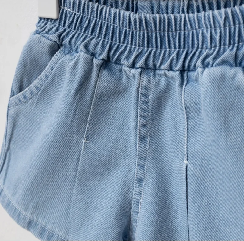 Yeşil Kirazlı Polo Denim Takım 
