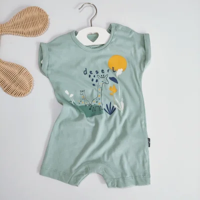 Mint Yeşil Bebek Tulum 
