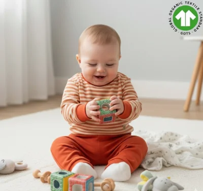 Çizgili Kiremit İkili Takım 