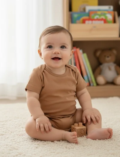 Kahverengi Bebek Zıbın 