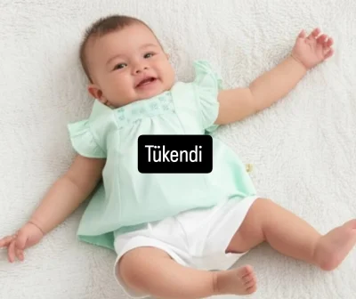 Mint Kız Bebek İkili Takım 