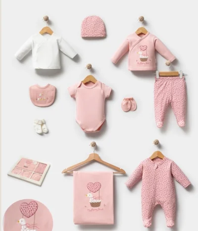 Yenidoğan Kız Bebek 10'lu Takım 