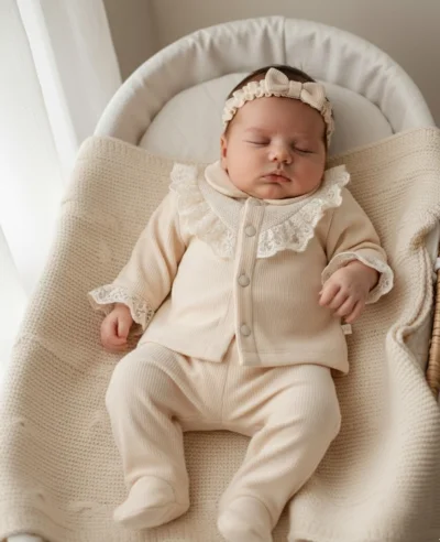 Yenidoğan Krem Kız Takım 