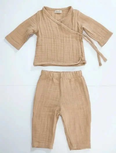 Kahverengi Müslin Takım 