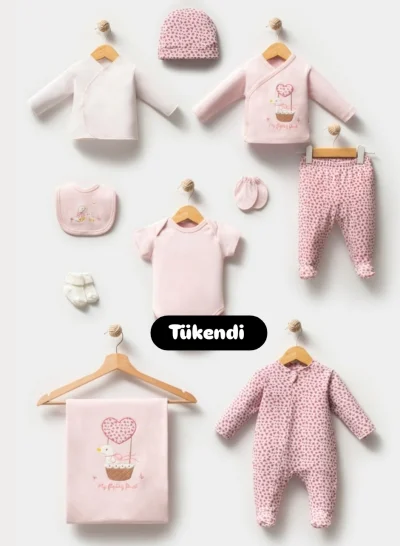 Yenidoğan Kız Bebek 10'lu Takım 