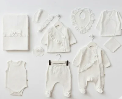 Beyaz Mini Yenidoğan 10'lu Takım 