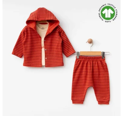 Çizgili 3'lü Takım 